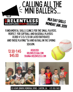 MLK DAY MINI BALLERS CLINIC